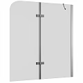 Modern Shower Sauna Glass Enclosure With Metal Frame And Sleek Design