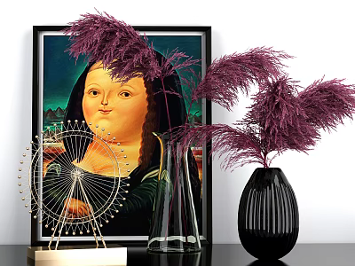 Modern Ornaments Combination Internet Celebrity Ornaments 3d model