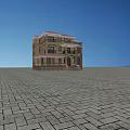 Elegant Multi Story Detached Villa With Red Roof Balconies And Stone Exterior