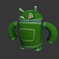 Robot android robot service robot waiter 3d model