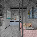 Nais Queen Hair Care Store With Modern Exterior Glass Door And Product