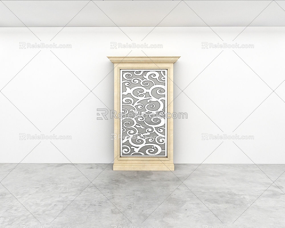 Carved partition model