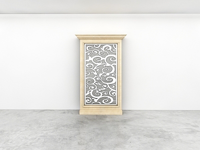 Carved partition model