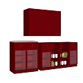 Locker Decorative Cabinet Sideboard Shoe Cabinet Storage Cabinet Bookcase Shoe Cabinet 3d model