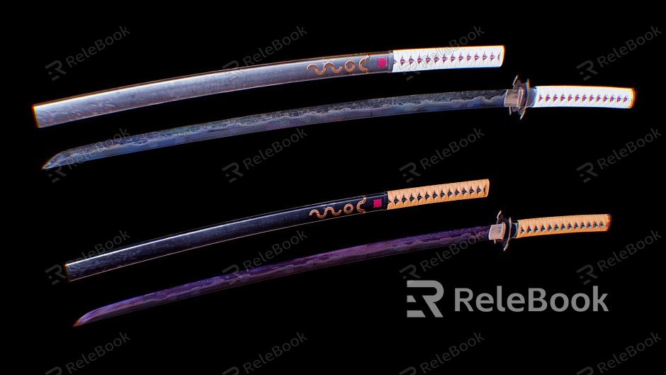 Future Samurai Swords model