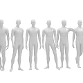 Model Human Figure Fashion Display Mall Clothing Window Display Male Pose Action Male Pose Pot Posture 3d model