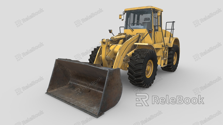 Excavator wheel loader loader engineering truck tower crane model