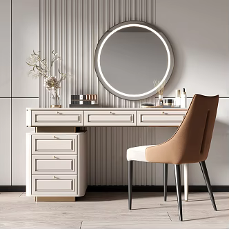 Modern Dresser Girl Dresser 3d model