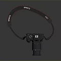 DSLR Camera Card Machine Digital Camera Digital Camera Photographic Equipment 3d model