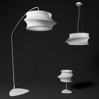 Floor lampshade floor lamp simple fashion home appliance electric lamp 3d model