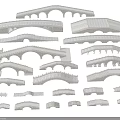 Different Types of Architectural Bridge Models With Various Designs and Structures