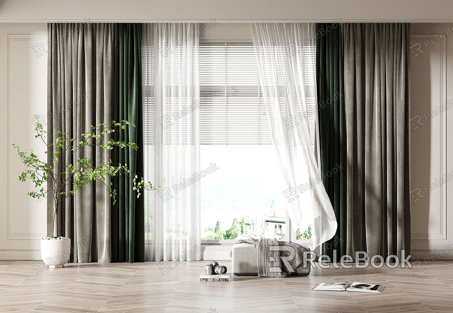 Modern Curtains model