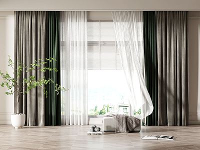 Modern Curtains model