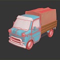 Cartoon car cartoon truck toy car vehicle 3d model