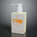 C'TRON Hand Wash Pump Bottle Yellow And White Design With Moisturizing Formula For Daily Use