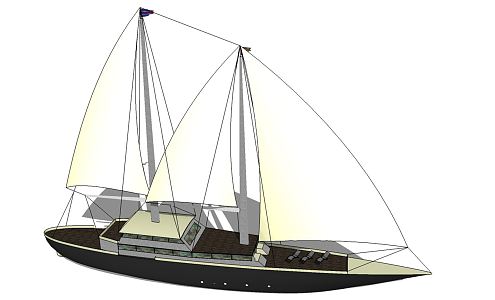 European Sailing 3d model