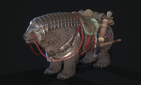 Bear Grizzly 3d model