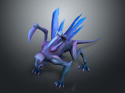 Monster Warrior Alien Monster Alien Monster 3d model