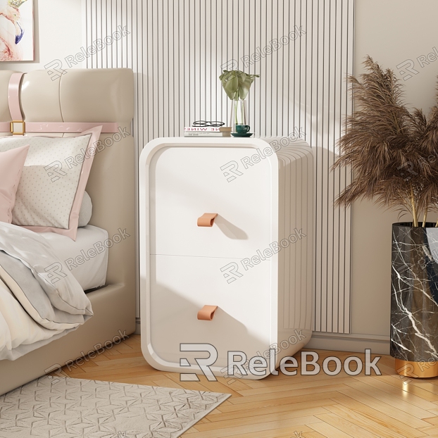 Modern bedside table model