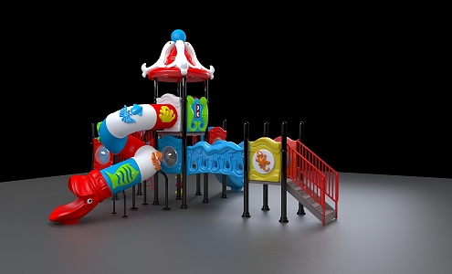 Modern Amusement Equipment Little Doctor Amusement Equipment 3d model