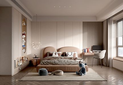 Modern Children's Room 3d model