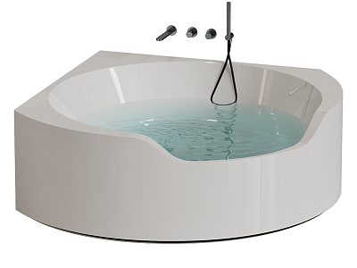 Antonio Lupi OFURO illuminated bathtub 3d model