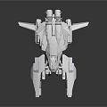Modern Spaceship Spacecraft 3d model