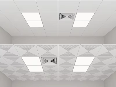 Modern Ceiling Integrated Ceiling 3d model