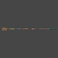 Colorful Decorative Swords With Various Designs And Unique Handle Details