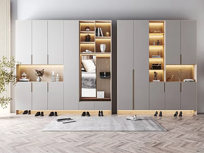 Modern Shoe Cabinet Shoe Cabinet Shoe Rack 3d model