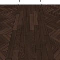 Modern Flooring Wood Flooring 3d model