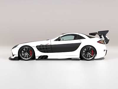 Mercedes-Benz modified sports car model