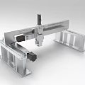Industrial Automation Equipment with Aluminum Frame Linear Guide and Electric Motor