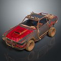 Old Car Old Car Old Car Old Car Old Car Old Car Antique Car Antique Car Classic Car 3d model