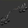 Advanced Mechanical Weapon System With Multi Joint Arm And Launcher Units
