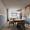 Modern Cozy Hotel Chess And Card Room With Relaxing Lounge Space And Cute Panda Decor
