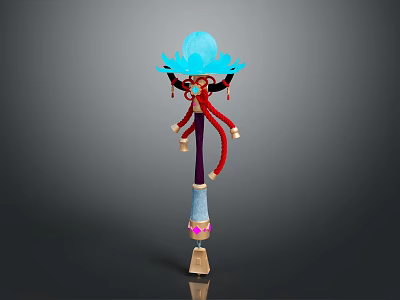 Scepter Ancient Scepter Cane Ancient Scepter Magic Scepter Metal Scepter Classical Scepter Magic Scepter 3d model