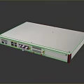 Cisco White Network Switch With Multiple Ethernet Ports And Networking Interfaces 3d model