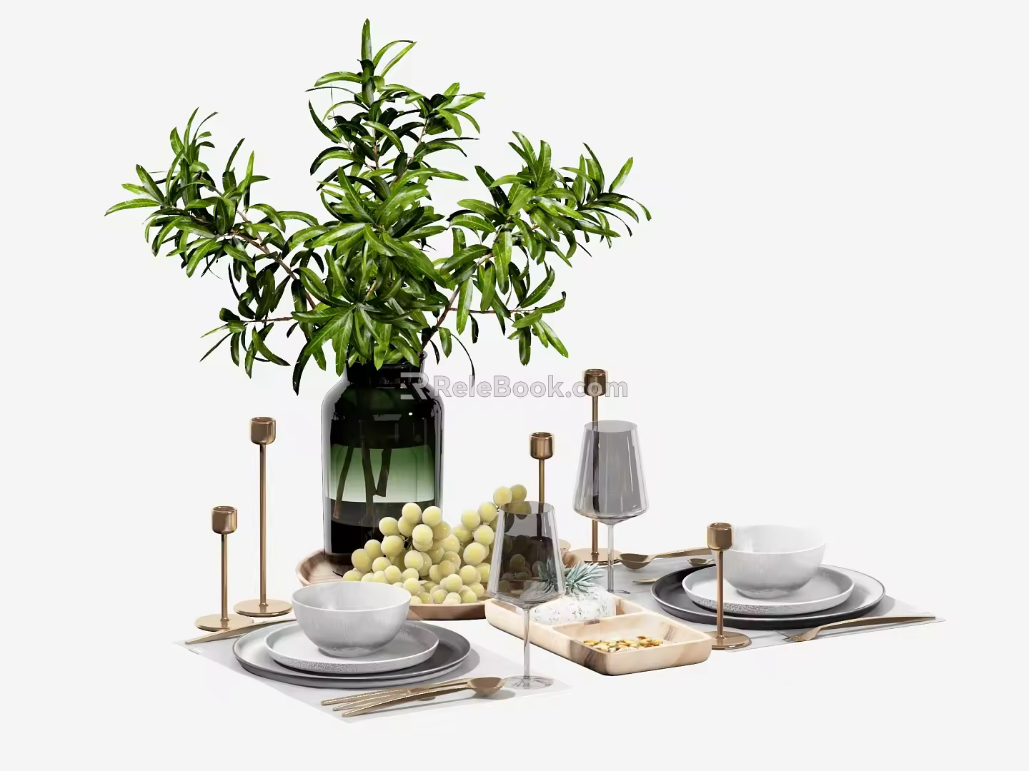 Modern Tableware Ornaments 3d model