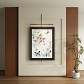 New Chinese Decorative Painting 3d model