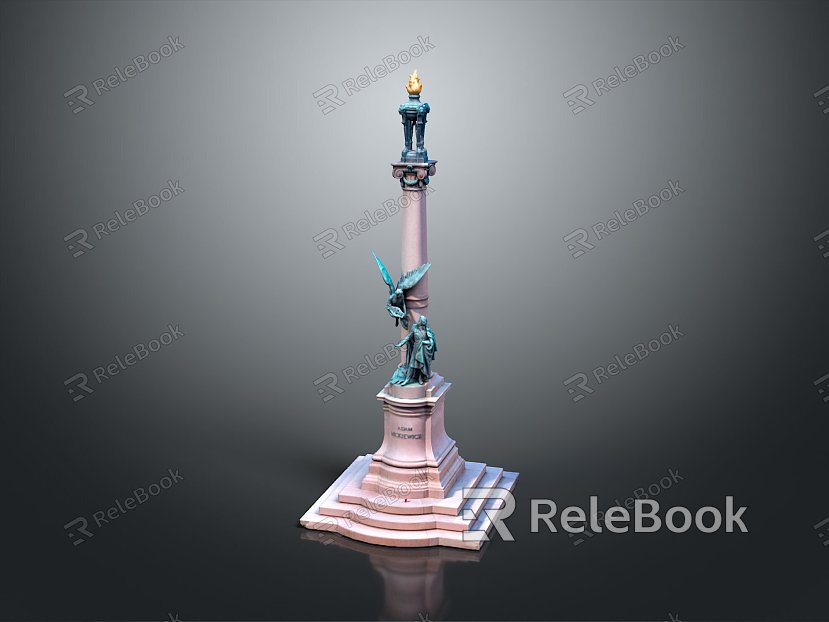 Obelisk Monument Monument Memorial Tower Stone Tower model