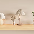 Nordic bedside table lamp ornaments 3d model