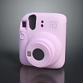 Pink Fujifilm Instax 12 Camera With Stylish Pink Design And Instant Print Functionality