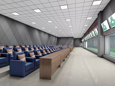 modern shooting training ground 3d model modern shooting training ground 3d model