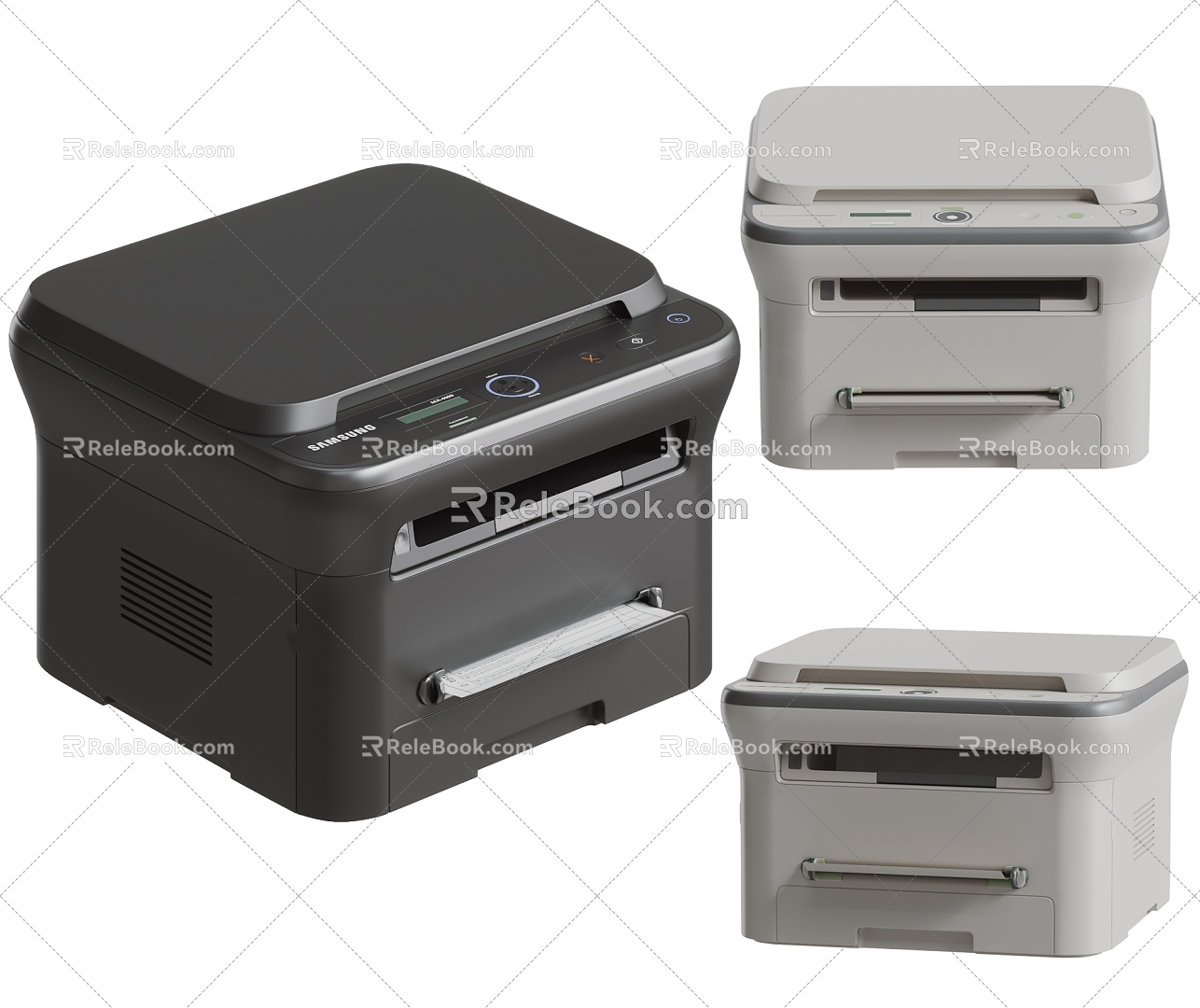 Modern Printer Samsung Printer 3d model