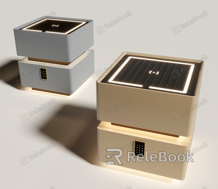 Smart bedside table model