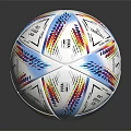 FIFA World Cup Qatar 2022 Official Football With Colorful Geometric Patterns