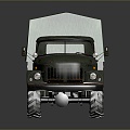 Military Truck Military Transporter Military Transporter Armed Transporter Armored Transporter 3d model