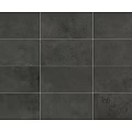 Gray Textured Tile Background Wall Composed Of Rectangular Dark Tiles 3d model