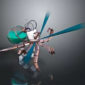 Robot Spider Robot Mecha Spider Science Fiction Spider Mechanical Spider Battery Spider Tower Defense 3d model